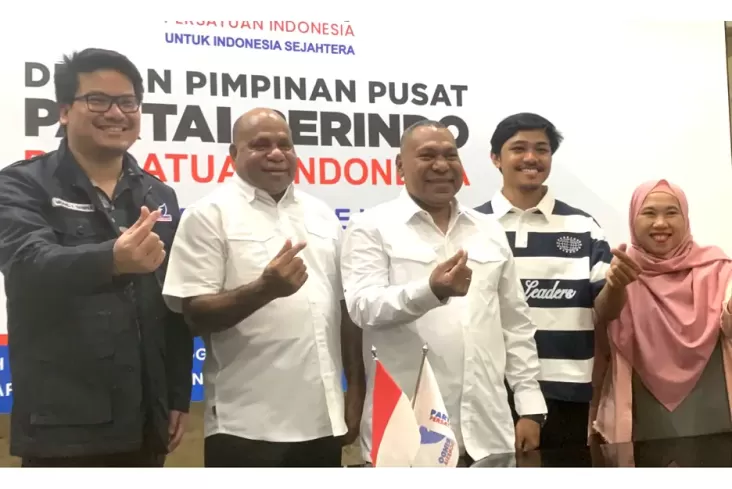 Didukung Partai Perindo, Cawagub Papua Aryoko Rumaropen Janji Sinergikan Legislatif dan Eksekutif